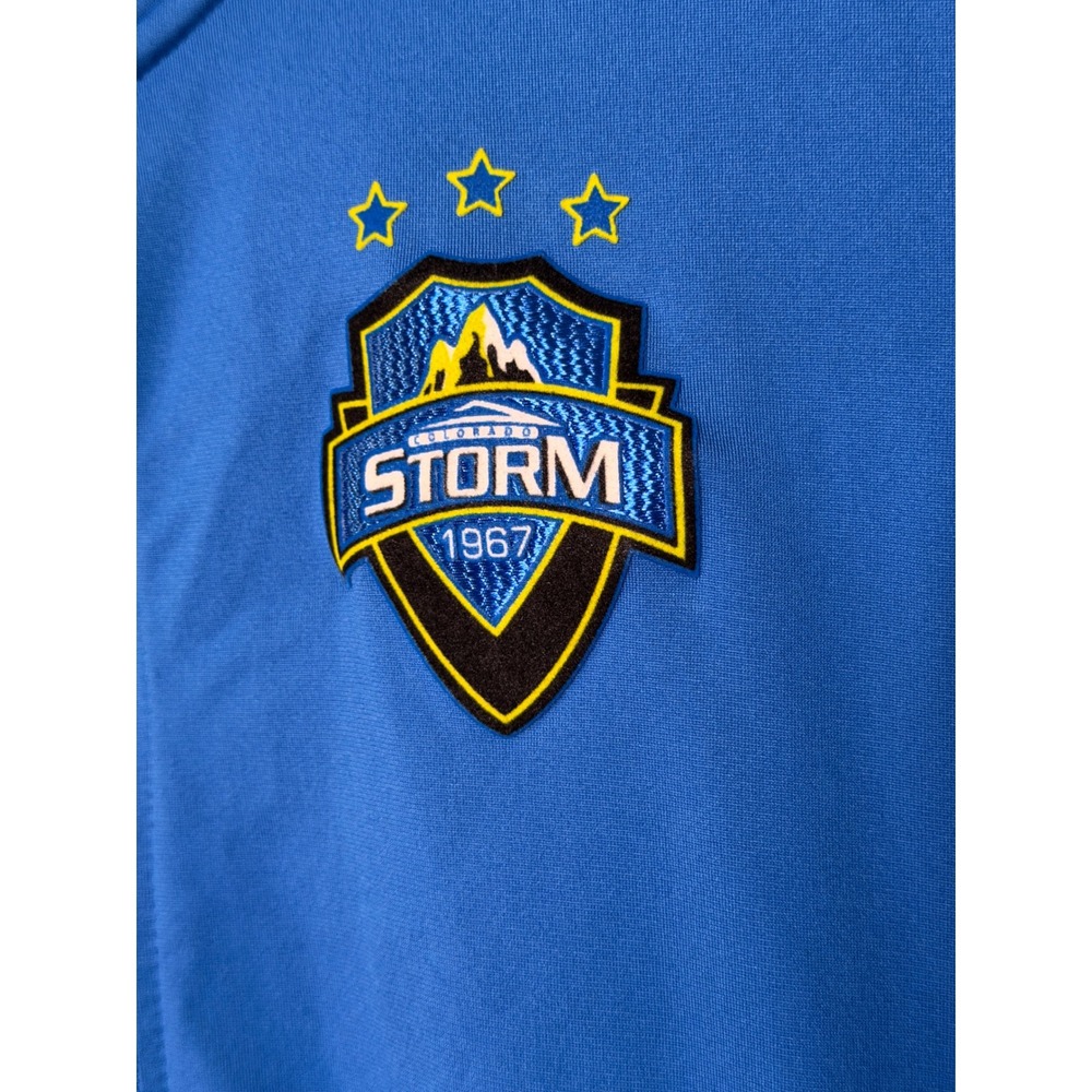 Nike Dri-FIT Colorado Storm Soccer Full Zip Track Jacket Blue‎ Youth Size Large - Picture 3 of 17